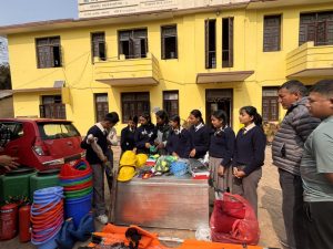 Safe and Green School Equipment Handed Over to Schools in Kirtipur and Lalitpur